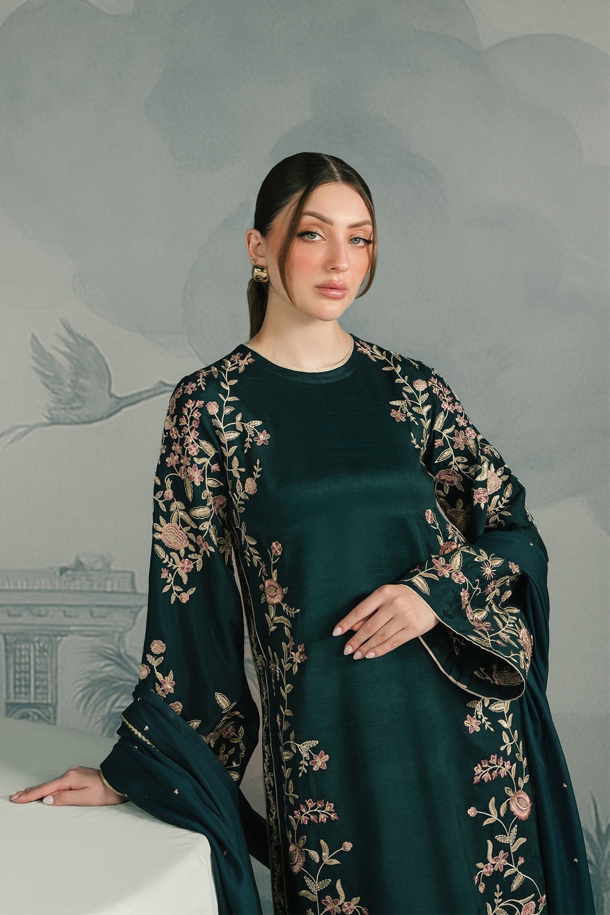 AREEBA | 3 PC PRET - Naarie Pret
