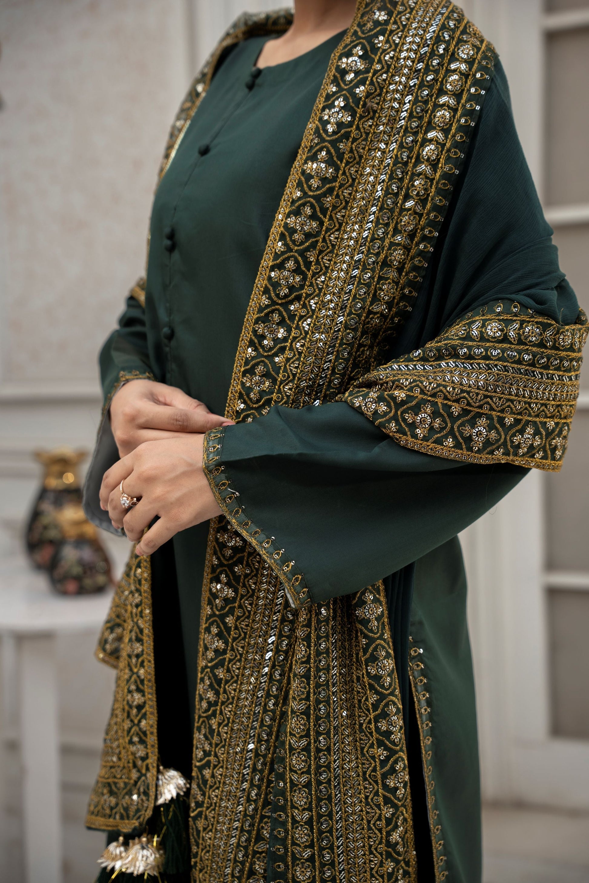 Emerald Royale-3pc| Preet - Naarie Pret