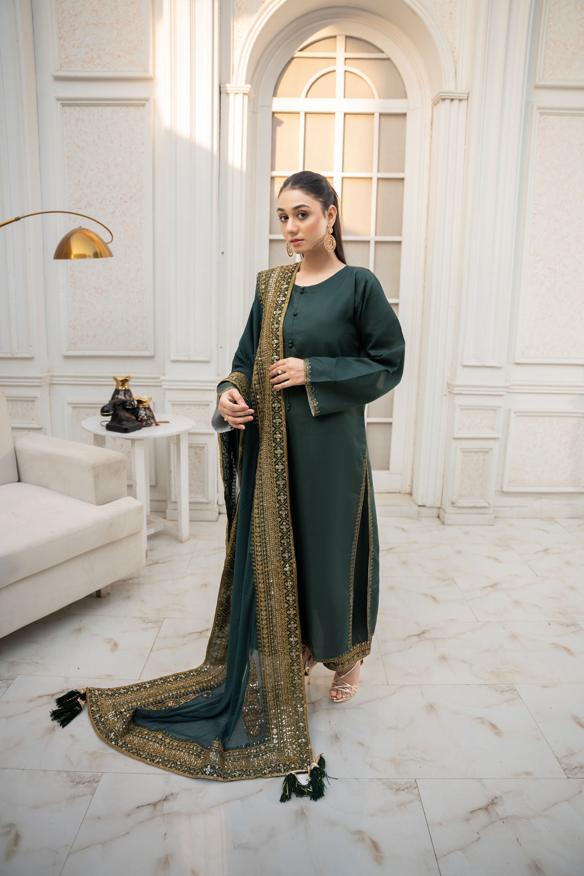 Emerald Royale-3pc| Preet - Naarie Pret