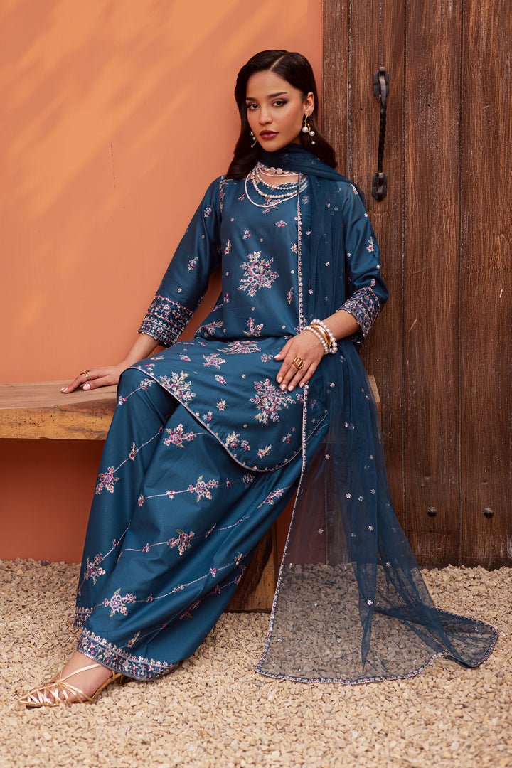 Jheel 3Pc Festive|PRET - Naarie Pret