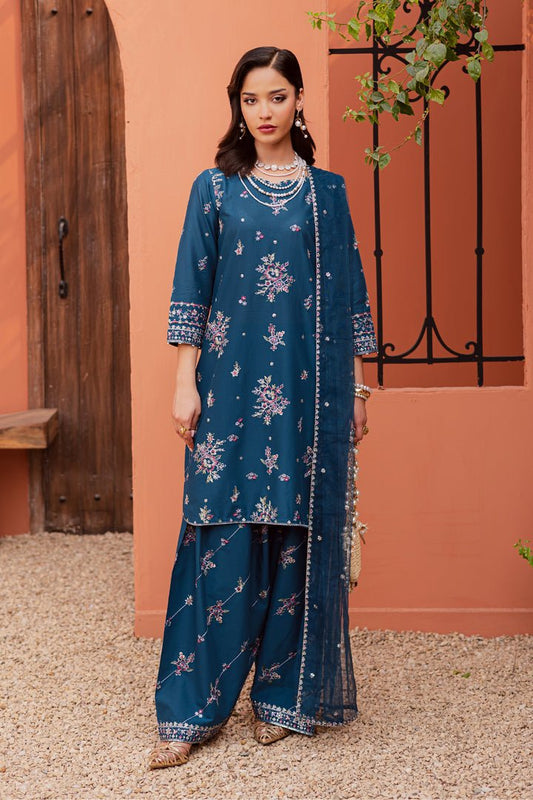Jheel 3Pc Festive|PRET - Naarie Pret