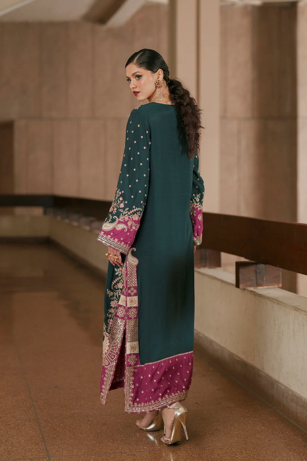 SIYAAH | 3 PC PRET - Naarie Pret