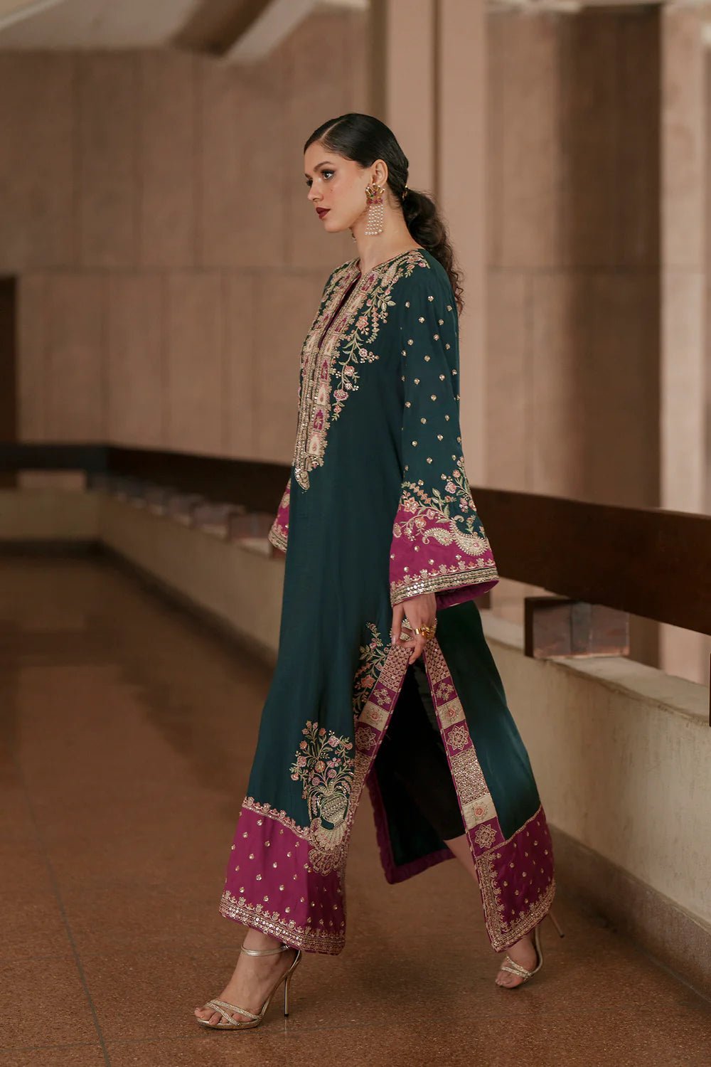 SIYAAH | 3 PC PRET - Naarie Pret