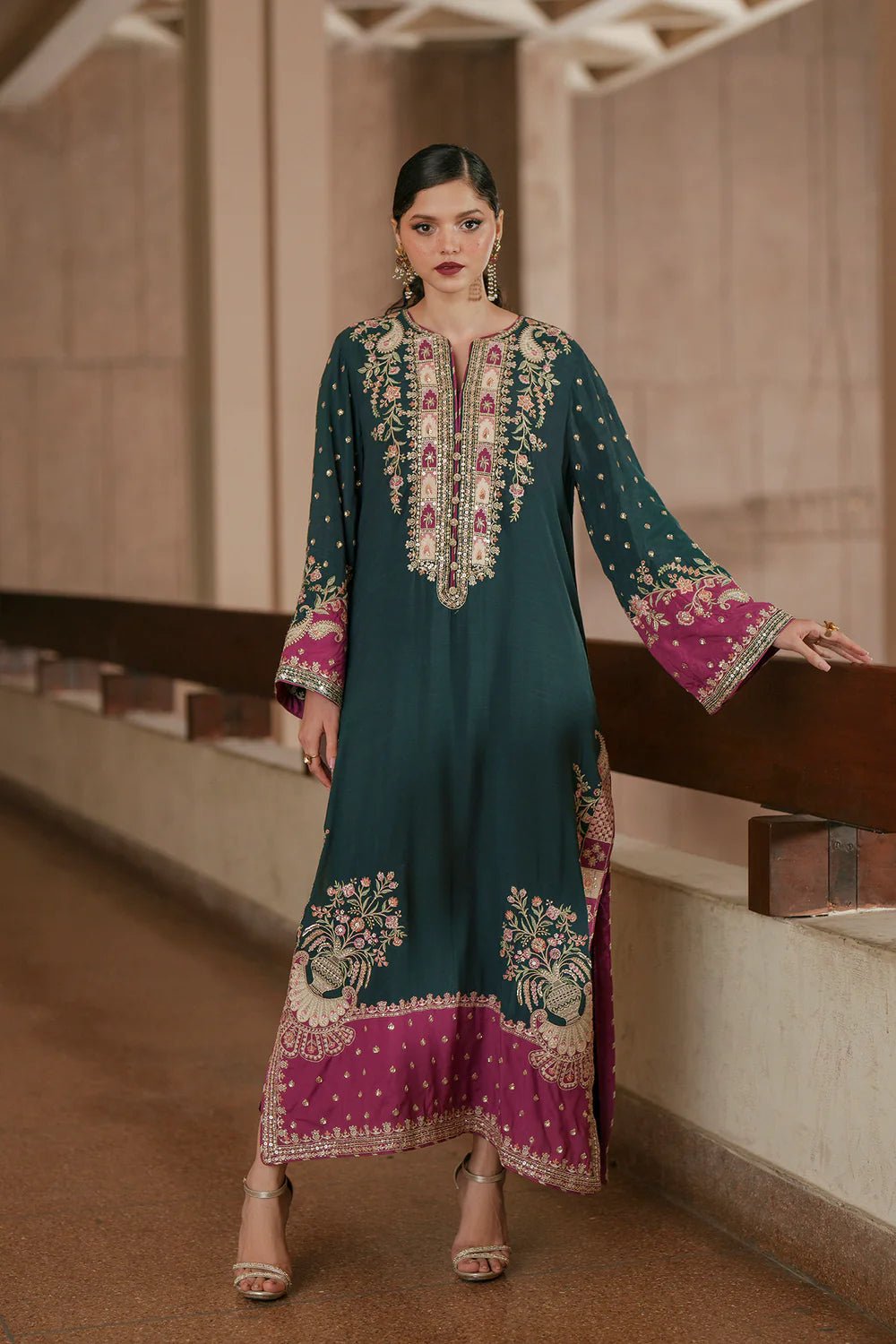 SIYAAH | 3 PC PRET - Naarie Pret
